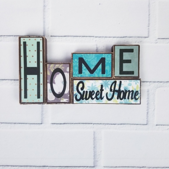 Inspirational wooden quote block Decor - Picture 3 of 7